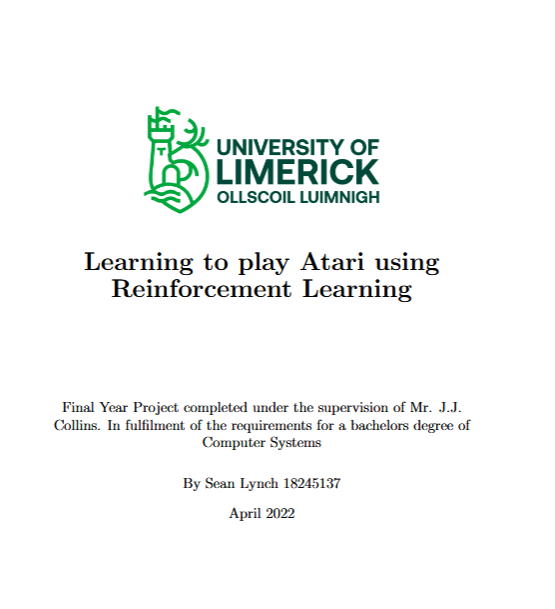 Learning to play Atari using Deep Reinforcement Learning